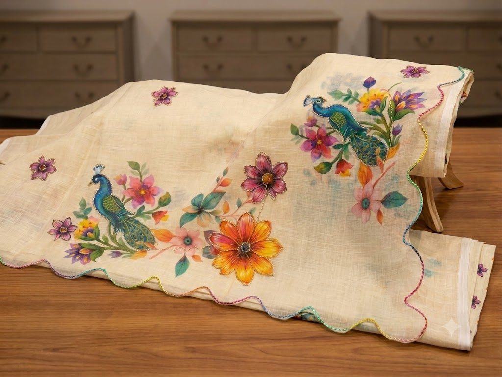 FLORAL SAREE 