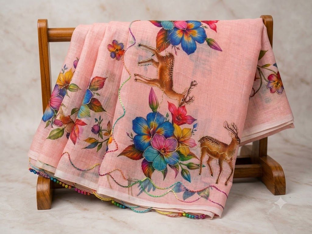FLORAL SAREE